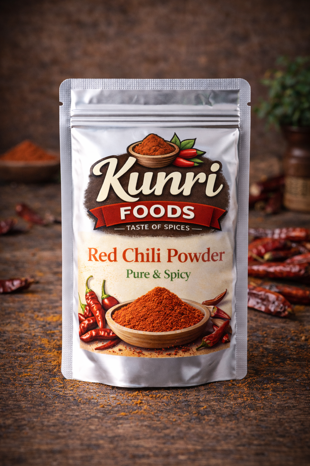 Kunri Foods Red Chili Powder (Laal Mirch)