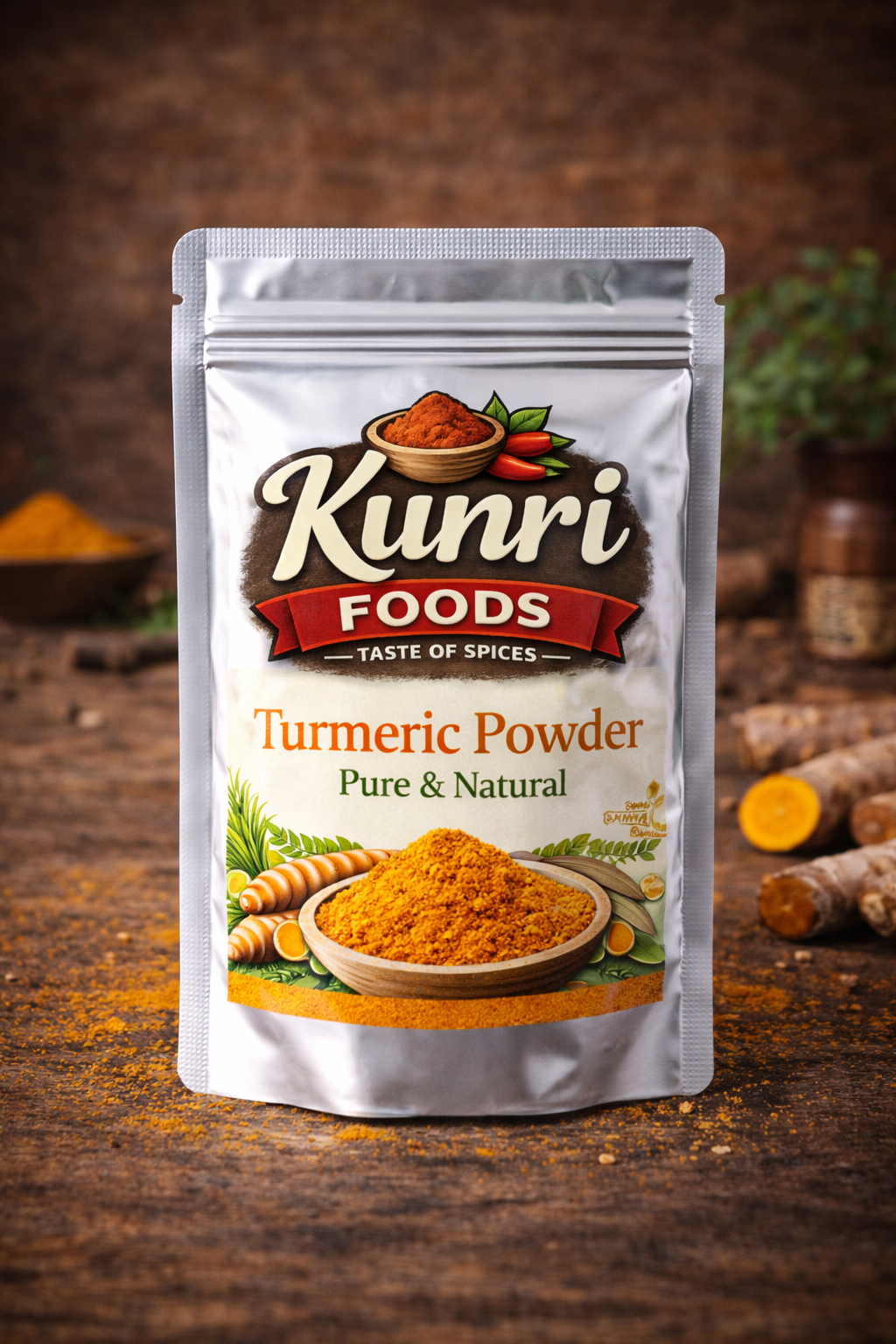 Kunri Foods Turmeric Powder(Haldi)