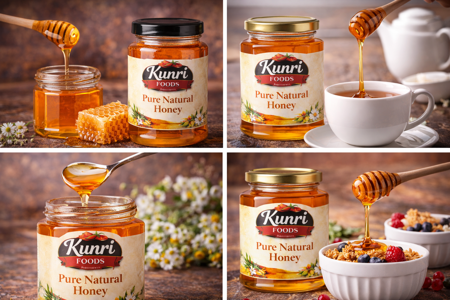 Kunri Foods Pure Natural Honey